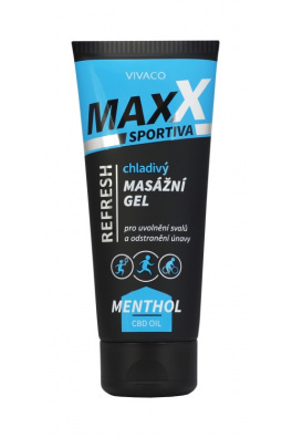 VIVACO Masážní gel chladivý Maxx Sportiva REFRESH 200 ml