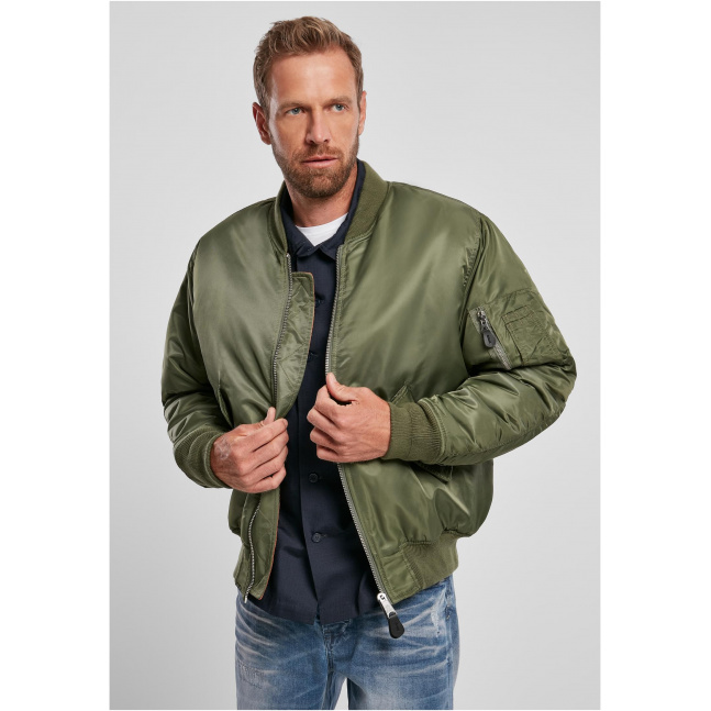 MA1 Bomber Jacket olivová