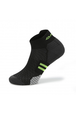 Unisex ponožky s antibakteriální úpravou ALPINE PRO DON neon safety yellow