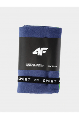 Sportovní rychleschnoucí ručník M (80 x 130cm) 4F - tmavě modrý
