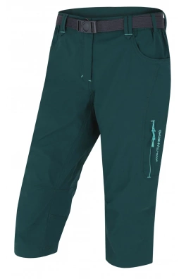 Dámské 3/4 kalhoty HUSKY Klery L dk. green