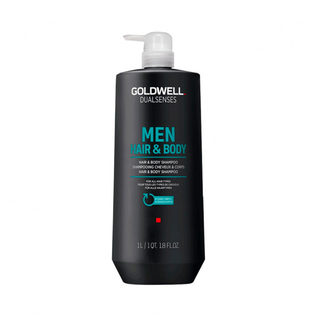 Goldwell Dualsenses For Men Hair&Body Shampoo 1000 ml