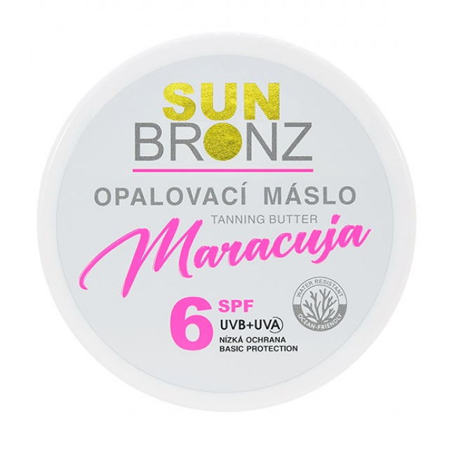 VIVACO Opalovací máslo SPF 6 Maracuja SUNBRONZ 150 ml