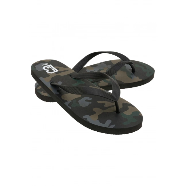 Plážový pantoflíček darkcamo