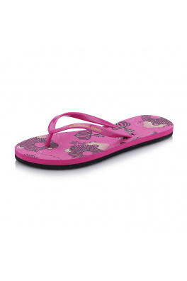 Dámské žabky ALPINE PRO JYTORA fuchsia rose