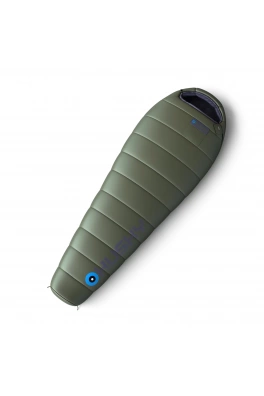 Syntetický třísezónní spacák HUSKY Ruby dark green