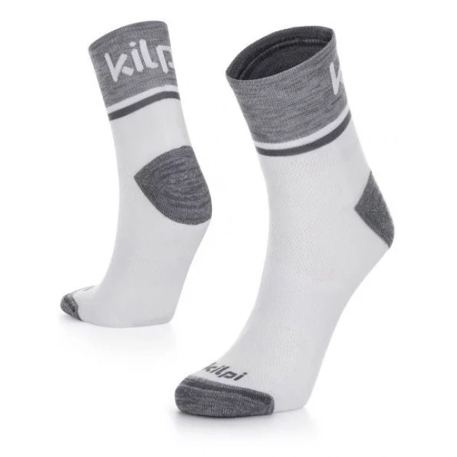 Unisex běžecké ponožky Kilpi SPEED-U bílé