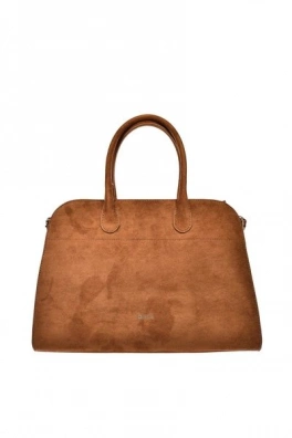 Dámská shopper taška z ECO semiše Big Star – hnědá