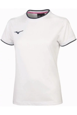 Wom Mizuno Tee/White/Navy