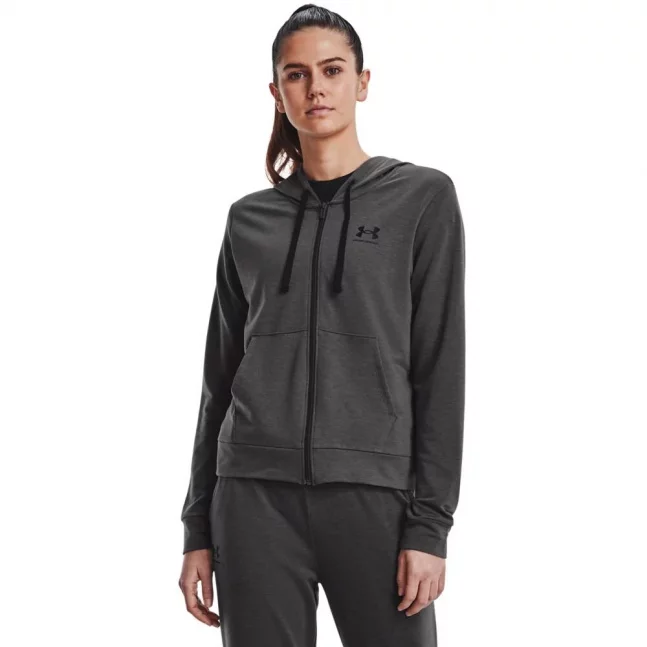 Dámská mikina Under Armour Rival Terry FZ Hoodie