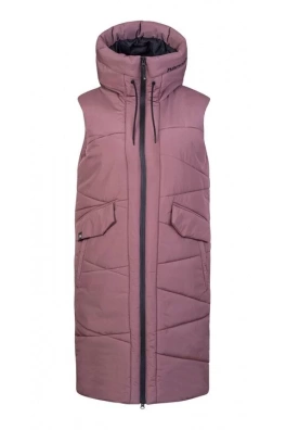 Dámská prošívaná vesta Hannah ELA rose taupe