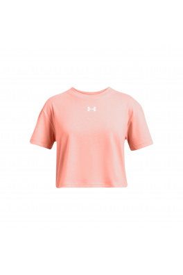  Dívčí tričko Under Armour CROP SPORTSTYLE LOGO SS