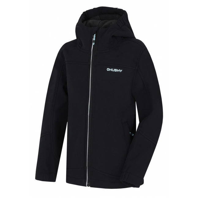 Dětská softshell bunda Husky Simbo K black