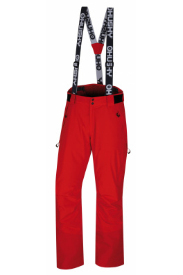 Pánské lyžařské kalhoty HUSKY Mitaly M červená