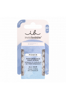 Invisibobble POWER Crystal Clear 6pc