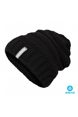 Dámská merino čepice HUSKY Merhat 5 černá