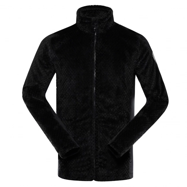 Pánská hřejivá mikina ALPINE PRO LOMM black