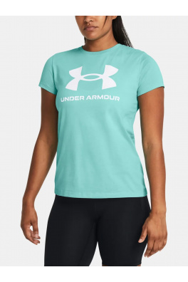 Dámské triko Under Armour Live Sportstyle Graphic SSC - zelené
