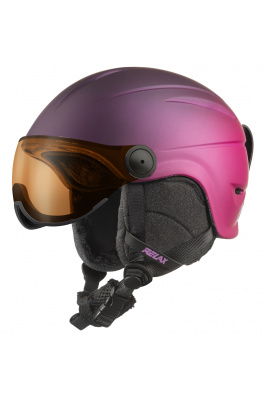 LYŽAŘSKÁ HELMA RELAX TWISTER VISOR RH27E violet