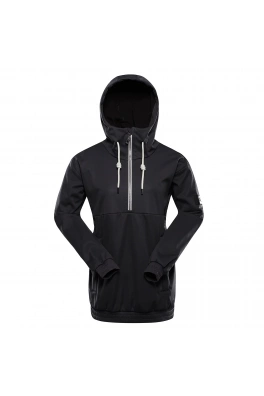 Dámská lyžařská softshellová bunda ALPINE PRO JARGA dk.true gray