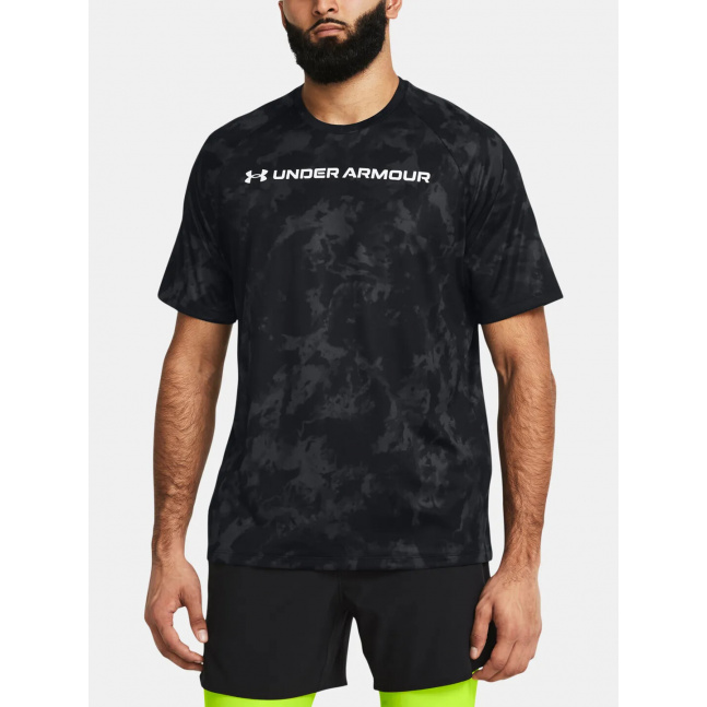 Pánské tričko Under Armour Tech ABC Camo SS