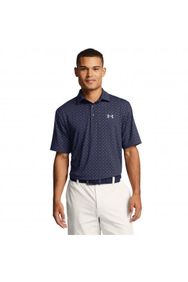 UA Playoff 3.0 Printed Polo-BLU