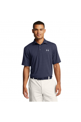 UA Playoff 3.0 Printed Polo-BLU