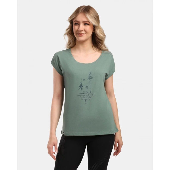 Dámské tričko z bavlny Kilpi ROANE-W Dámské tričko z bavlny Kilpi ROANE-W