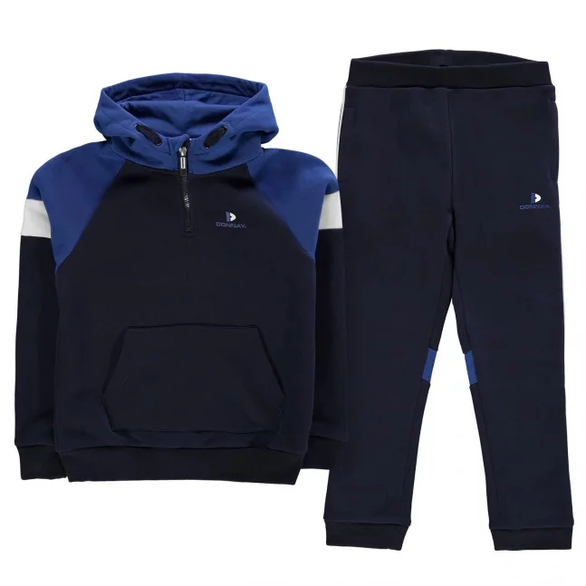 Donnay Sweat Tracksuit Junior Boys