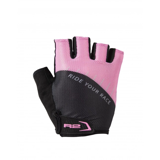 CYKLISTICKÉ RUKAVICE R2 VOUK ATR19V DÁMSKÉ pink