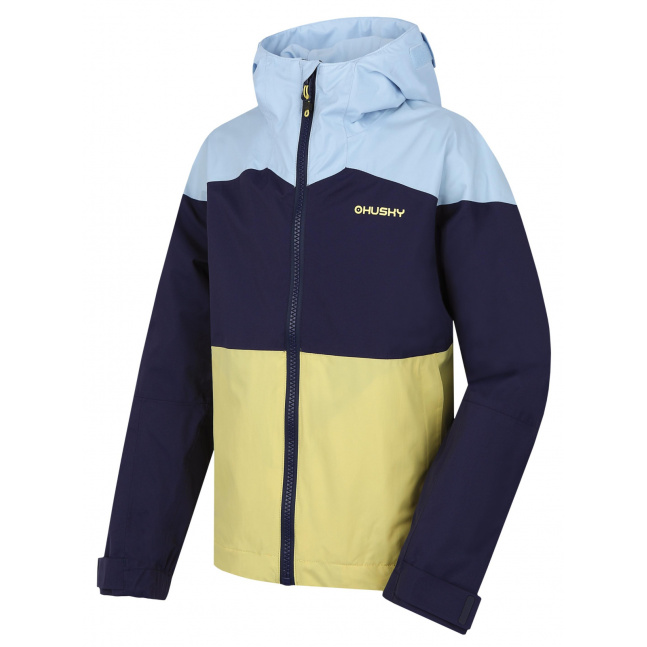 Dětská hardshell bunda HUSKY Nicker K light green
