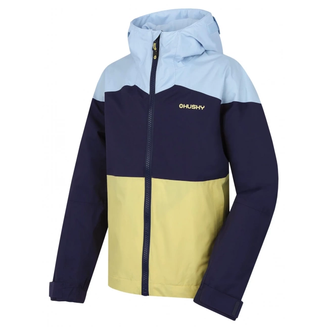 Dětská hardshell bunda HUSKY Nicker K light green