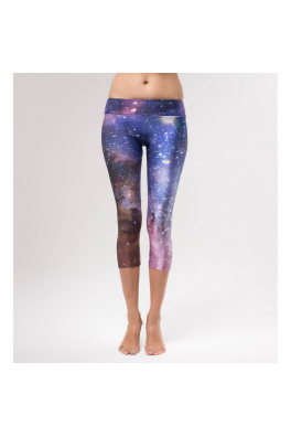 Yoga Pants Violet Nebula