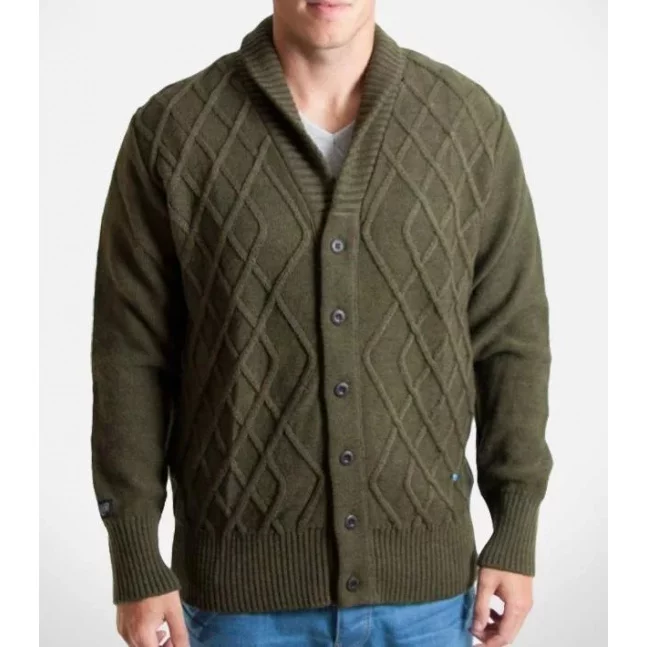 Cardigan GP Chico Olive