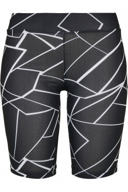 Dámské kraťasy AOP Cycle Shorts geometrické černé