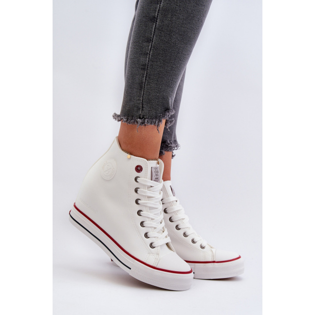 Dámské tenisky na klínku Cross Jeans White