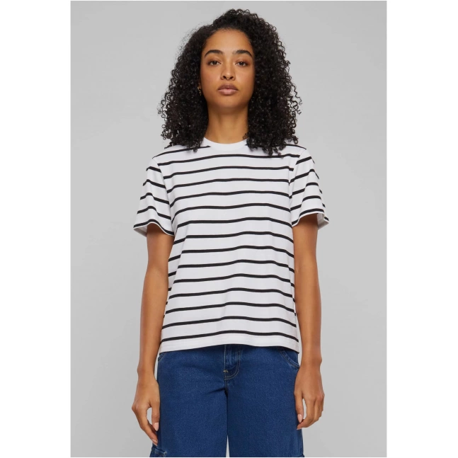 Dámské tričko Urban Classics Ladies Striped Boxy Tee Dámské tričko Urban Classics Ladies Striped Boxy Tee