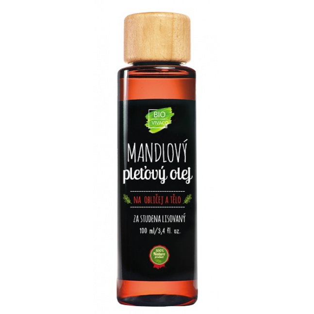 VIVACO 100% BIO Mandlový olej 100 ml