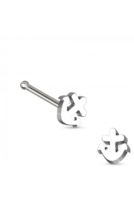 Piercing do nosu - kotvička