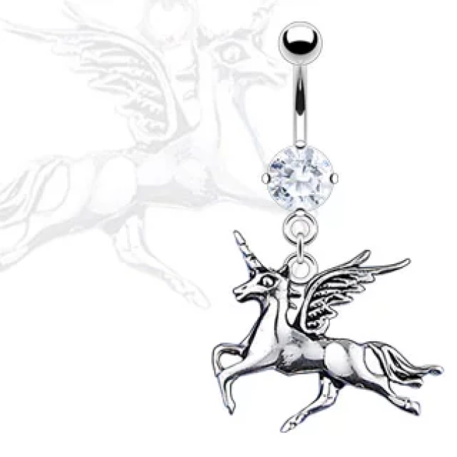 Piercing do pupíku - pegas