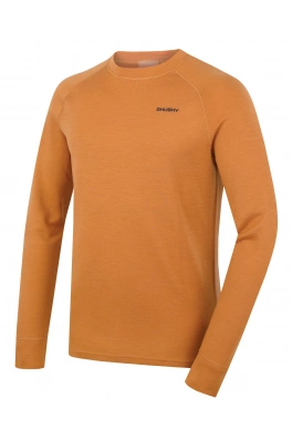 Pánská merino mikina HUSKY Aron M mustard