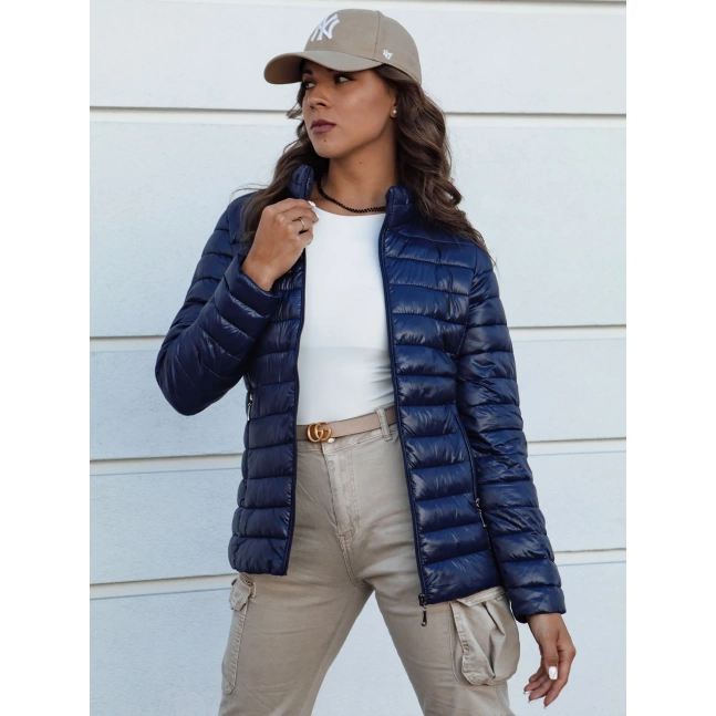 Dámská péřová bunda BREEZFIT tmavě modrá Dstreet TY4362