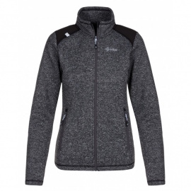 Women's fleece sweatshirt Regin-w dark gray - Kilpi