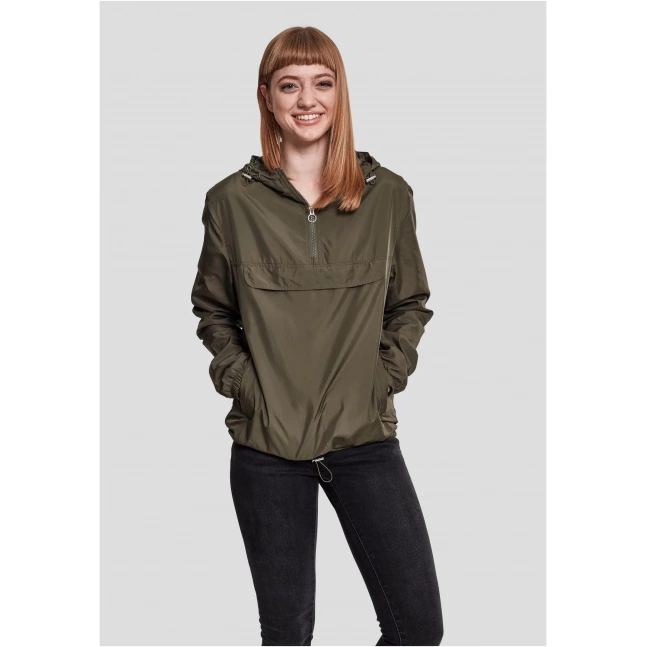 Dámská bunda Urban Classics Ladies Basic Pull Over Jacket Dámská bunda Urban Classics Ladies Basic Pull Over Jacket