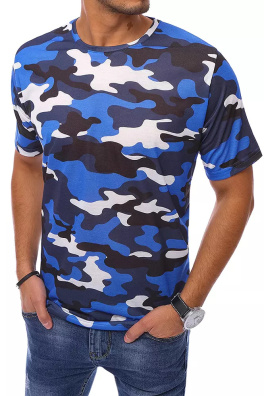 Pánské modré tričko Dstreet RX4696