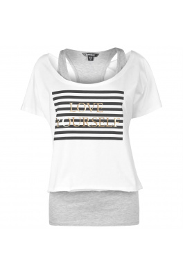 Golddigga Double Layer Top Ladies