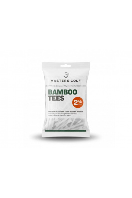 Masters bamboo tees dřevěná golfová týčka 54mm