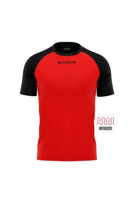 Pánské/chlapecké sportovní triko GIVOVA Capo červené