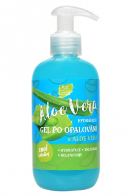 VIVACO Hydratační a chladivý gel Aloe vera 250 ml