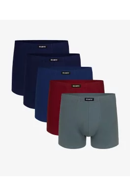Pánské boxerky ATLANTIC 5Pack - vícebarevné